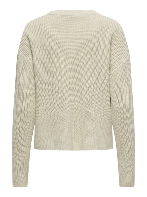 ONLY Béžový dámsky sveter ONLY Luna