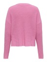 ONLY Ružový dámsky sveter ONLY Luna
