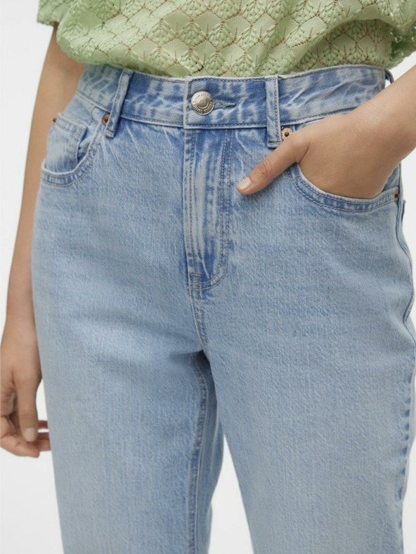 Vero Moda Svetlomodré dámske rovné džínsy Vero Moda Tessa