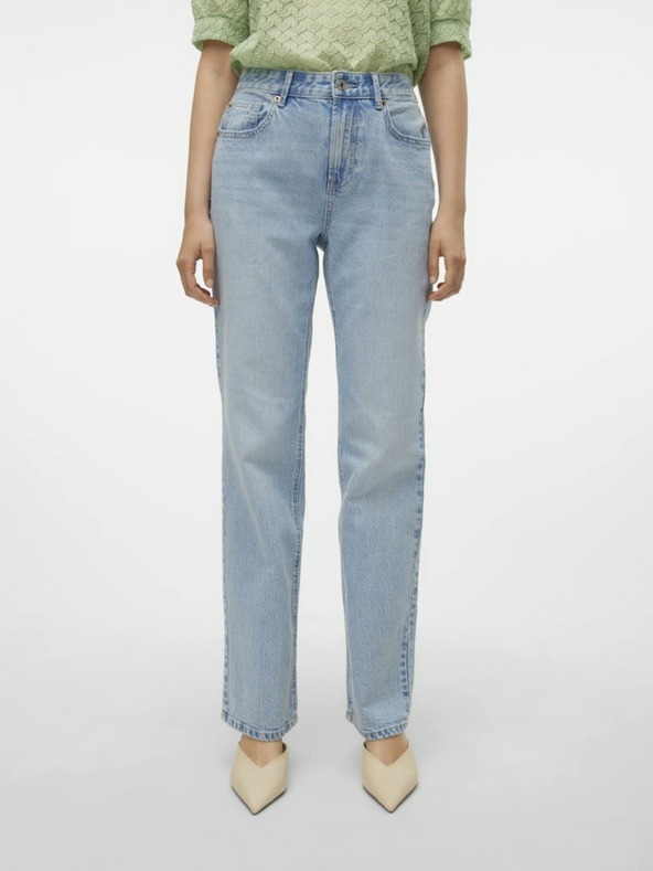 Vero Moda Svetlomodré dámske rovné džínsy Vero Moda Tessa