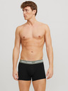 Jack & Jones Súprava troch čiernych pánskych boxeriek Jack & Jones