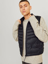Jack & Jones Čierna pánska prešívaná vesta Jack & Jones Sprint