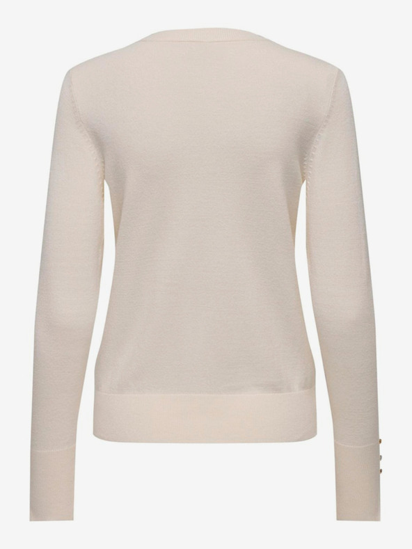 Jacqueline de Yong Béžový dámsky sveter JDY Malou