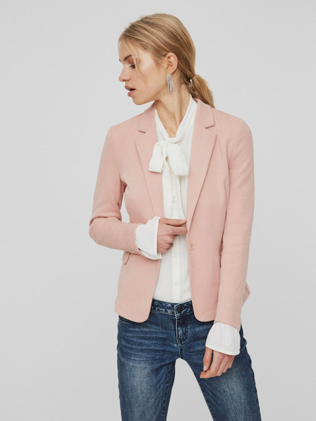 Vero Moda Svetloružové dámske sako Vero Moda Julia
