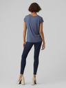 Vero Moda Modré dámske tričko Vero Moda Ava