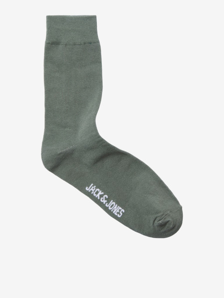 Jack & Jones Sada troch párov pánskych ponožiek v čiernej, sivej a zelenej farbe Jack & Jones