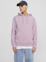 Jack & Jones Svetloružová pánska mikina s kapucňou Jack & Jones Star