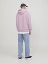 Jack & Jones Svetloružová pánska mikina s kapucňou Jack & Jones Star