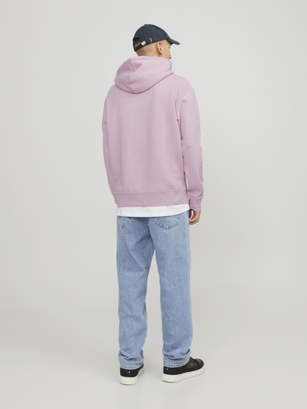 Jack & Jones Svetloružová pánska mikina s kapucňou Jack & Jones Star