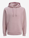 Jack & Jones Svetloružová pánska mikina s kapucňou Jack & Jones Star