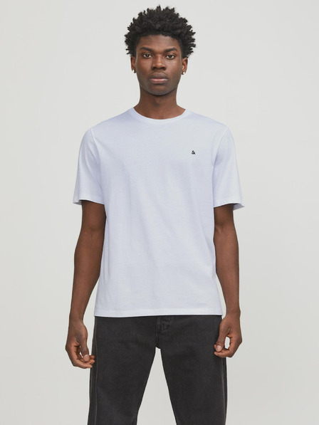 Jack & Jones Biele pánske tričko Jack & Jones Paulos