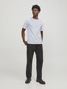 Jack & Jones Biele pánske tričko Jack & Jones Paulos
