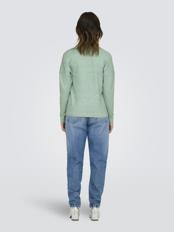 ONLY Zelený dámsky sveter ONLY Rica