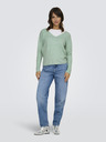 ONLY Zelený dámsky sveter ONLY Rica