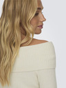 ONLY Krémový dámsky sveter ONLY Katia