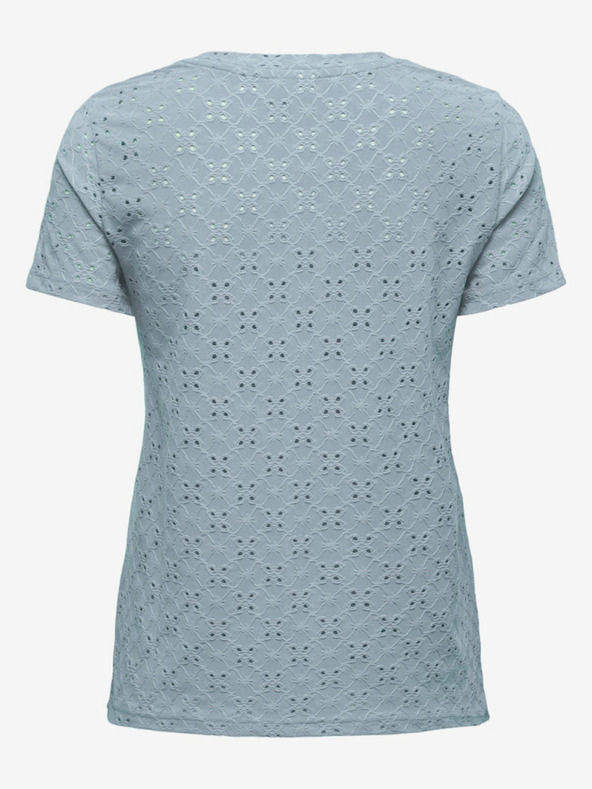 Jacqueline de Yong Svetlomodré dámske tričko JDY