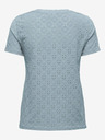 Jacqueline de Yong Svetlomodré dámske tričko JDY