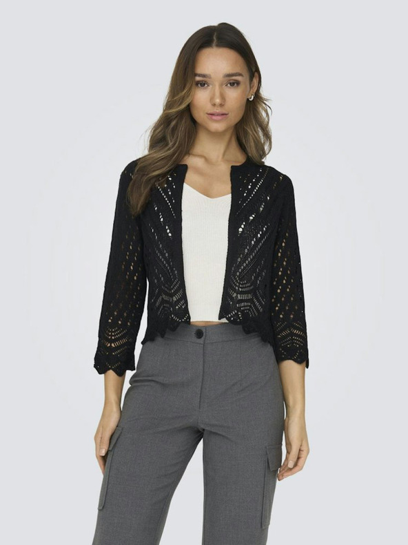 Jacqueline de Yong Čierny dámsky sveter JDY