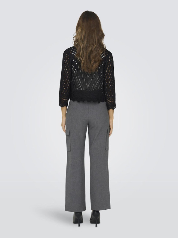 Jacqueline de Yong Čierny dámsky sveter JDY