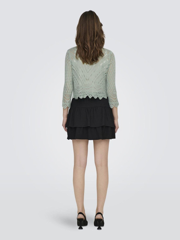 Jacqueline de Yong Zelený dámsky kardigán JDY