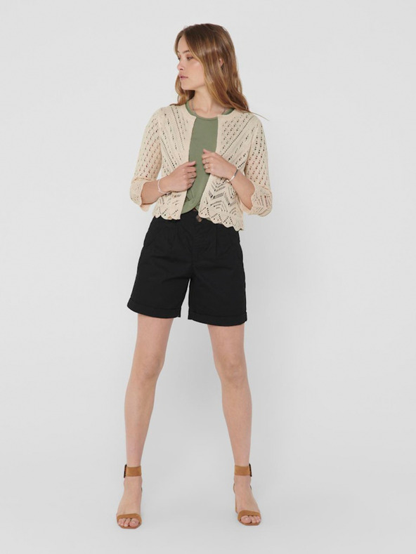 Jacqueline de Yong Béžový dámsky kardigán JDY