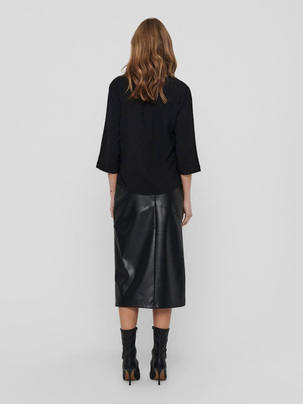 Jacqueline de Yong Čierna dámska blúzka JDY Lev