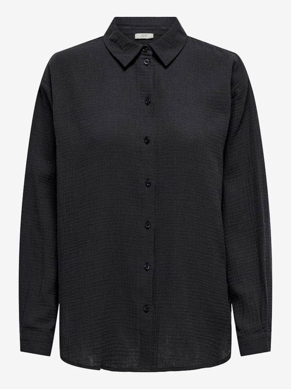 Jacqueline de Yong Tmavošedá dámska košeľa JDY