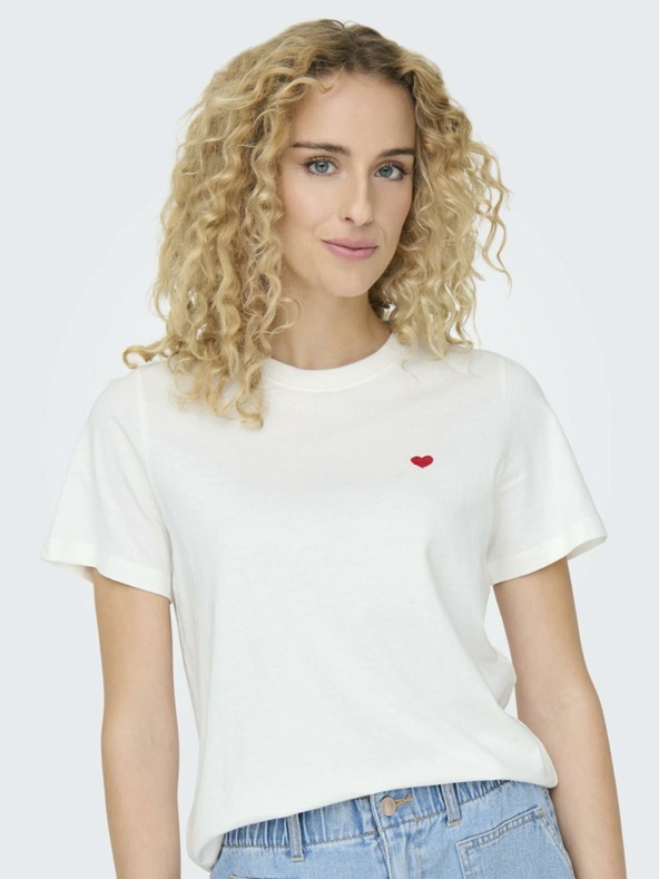 Jacqueline de Yong JDY Pisa Krémová dámska košeľa