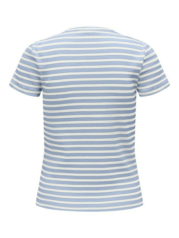 Jacqueline de Yong JDY Solar bielo-modré dámske pruhované tričko