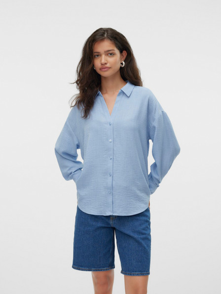 Vero Moda Svetlomodrá dámska košeľa Vero Moda Melaney