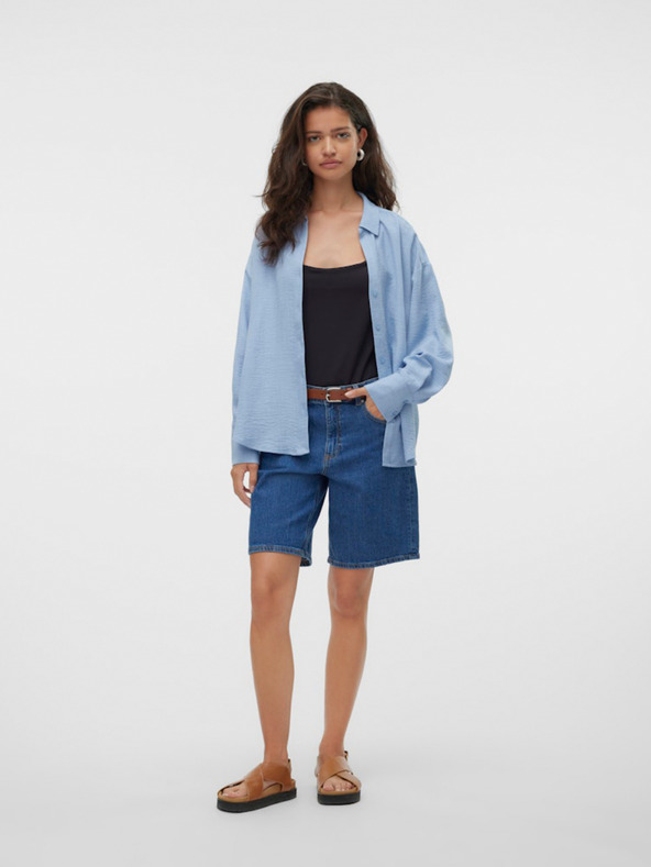 Vero Moda Svetlomodrá dámska košeľa Vero Moda Melaney