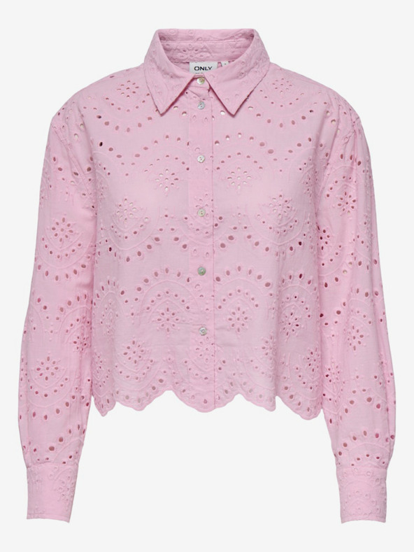 ONLY Ružové dámske tričko ONLY