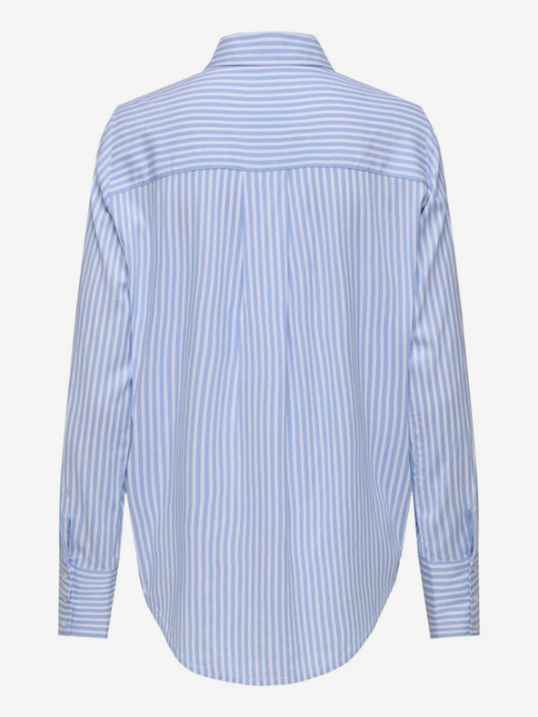 ONLY Bielo-modré dámske pruhované tričko ONLY Berit