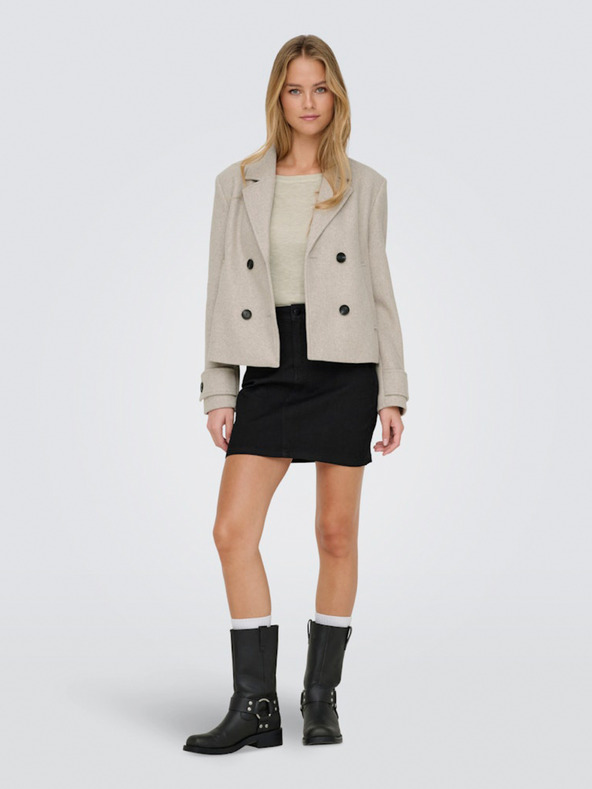 ONLY Béžová dámska bunda ONLY Freja