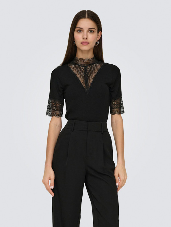 ONLY Čierna dámska košeľa ONLY Tilde