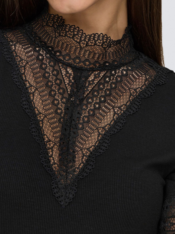 ONLY Čierna dámska košeľa ONLY Tilde