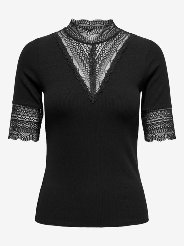 ONLY Čierna dámska košeľa ONLY Tilde