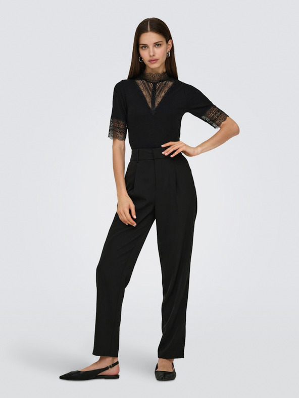 ONLY Čierna dámska košeľa ONLY Tilde