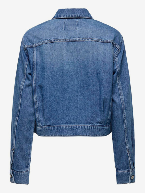 ONLY Modrá dámska džínsová bunda ONLY