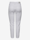 ONLY Biele dámske skinny džínsy ONLY Emily