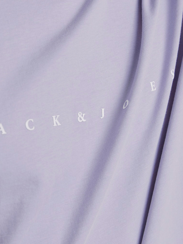 Jack & Jones Svetlofialová pánska košeľa Jack & Jones Star