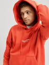 Jack & Jones Oranžová pánska mikina Jack & Jones Vesterbro