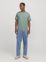 Jack & Jones Zelené pánske tričko Jack & Jones Paulos