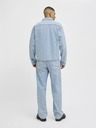 Jack & Jones Svetlomodrá pánska džínsová košeľová bunda Jack & Jones Hase