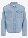 Jack & Jones Svetlomodrá pánska džínsová košeľová bunda Jack & Jones Hase