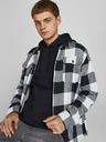 Jack & Jones Čierna pánska mikina s kapucňou Jack & Jones Bradley