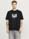 Jack & Jones Čierna pánska košeľa Jack & Jones Vesterbro