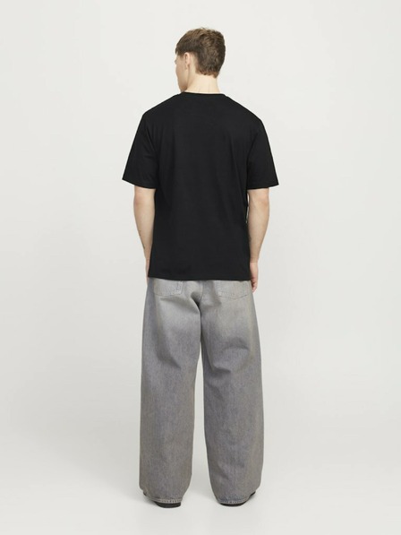 Jack & Jones Čierna pánska košeľa Jack & Jones Vesterbro