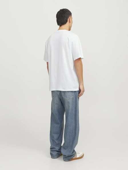 Jack & Jones Biela pánska mikina Jack & Jones Vesterbro