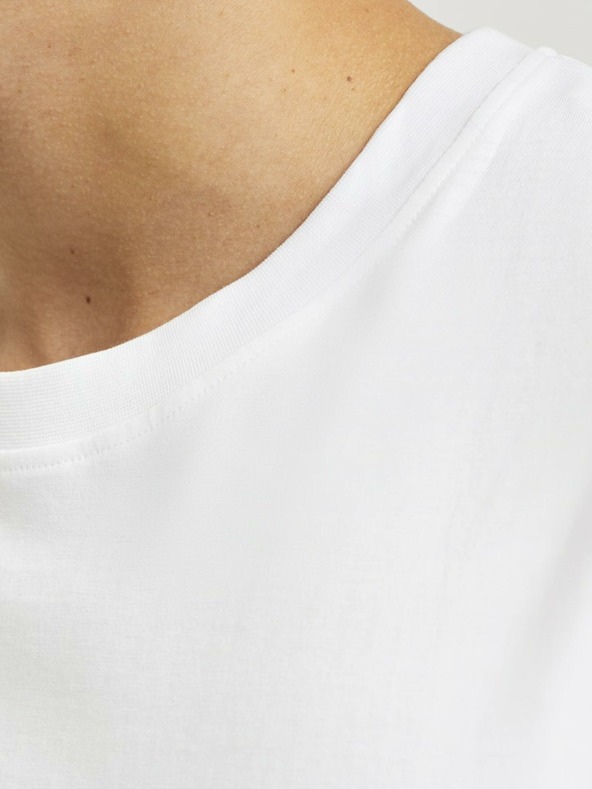 Jack & Jones Biela pánska mikina Jack & Jones Vesterbro